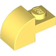 Brick Curved 1 x 2 x 1 with Curved Top (5841)