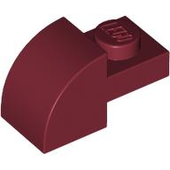 Brick Curved 1 x 2 x 1 with Curved Top (5841)
