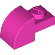 Brick Curved 1 x 2 x 1 with Curved Top (5841)