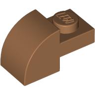 Brick Curved 1 x 2 x 1 with Curved Top (5841)