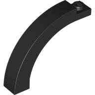 Brick Arch 1 x 5 x 3 1/3 Curved Top (5845)