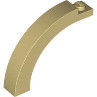 Brick Arch 1 x 5 x 3 1/3 Curved Top (5845)