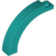 Brick Arch 1 x 5 x 3 1/3 Curved Top (5845)