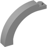Brick Arch 1 x 5 x 3 1/3 Curved Top (5845)