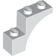 Brick Arch 1 x 3 x 2, Straight End (5850)