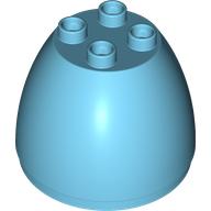 Duplo Egg, Top 4 x 4 x 2 1 / 2 (5895)