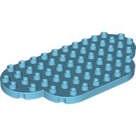 Duplo Plate 12 x 6 Rounded (Cloud) (5897)