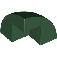 Brick Round Corner, Curved 2 x 2 x 1 2/3 Quarter Dome with 1 Cutout (5906)
