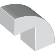 Brick Curved 1 x 2 x 1 2/3 with 1 Cutout (5907)