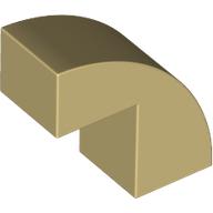 Brick Curved 1 x 2 x 1 2/3 with 1 Cutout (5907)