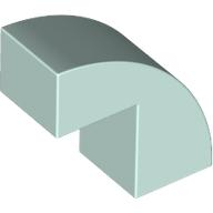 Brick Curved 1 x 2 x 1 2/3 with 1 Cutout (5907)