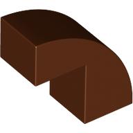 Brick Curved 1 x 2 x 1 2/3 with 1 Cutout (5907)