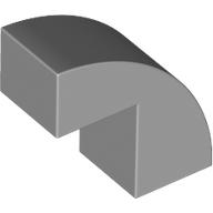 Brick Curved 1 x 2 x 1 2/3 with 1 Cutout (5907)