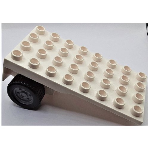 Duplo Flatbed Trailer 4 x 8 with Wheels (Packer) (59135)