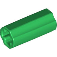 Technic Axle Connector Smooth [with x Hole + Orientation] (59443)