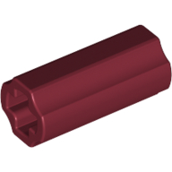 Technic Axle Connector Smooth [with x Hole + Orientation] (59443)