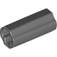 Technic Axle Connector Smooth [with x Hole + Orientation] (59443)