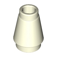 Cone 1 x 1 [Top Groove] (59900)