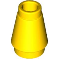 Cone 1 x 1 [Top Groove] (59900)