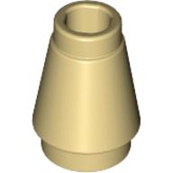 Cone 1 x 1 [Top Groove] (59900)