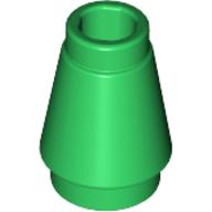 Cone 1 x 1 [Top Groove] (59900)