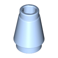 Cone 1 x 1 [Top Groove] (59900)