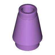 Cone 1 x 1 [Top Groove] (59900)