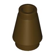 Cone 1 x 1 [Top Groove] (59900)