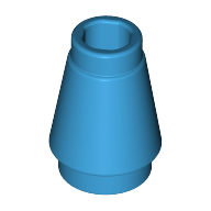Cone 1 x 1 [Top Groove] (59900)