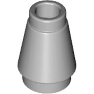 Cone 1 x 1 [Top Groove] (59900)