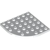 Plate Round Corner 6 x 6 (6003)