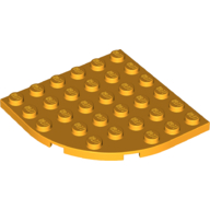 Plate Round Corner 6 x 6 (6003)