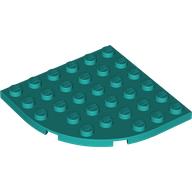 Plate Round Corner 6 x 6 (6003)