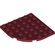 Plate Round Corner 6 x 6 (6003)