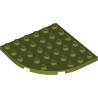 Plate Round Corner 6 x 6 (6003)