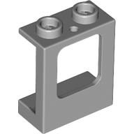 Window 1 x 2 x 2 Plane, Hollow Studs, Single Hole Top and Bottom for Glass (60032)