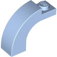 Brick Arch 1 x 3 x 2 Curved Top (6005)