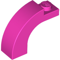 Brick Arch 1 x 3 x 2 Curved Top (6005)