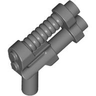 Weapon Gun / Pistol Two Barrel, 8 Ribs (6018)