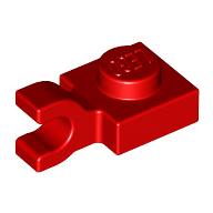 Plate Special 1 x 1 with Clip Horizontal [Thick U Clip] (6019)