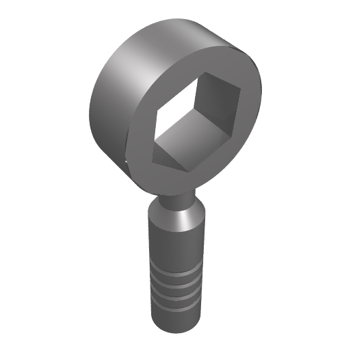 Tool Wrench / Spanner, Box [3-Rib Handle] (604552)