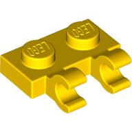 Plate Special 1 x 2 with Clips Horizontal [Open O Clips] (60470b)