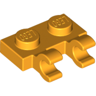 Plate Special 1 x 2 with Clips Horizontal [Open O Clips] (60470b)