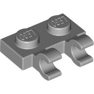 Plate Special 1 x 2 with Clips Horizontal [Open O Clips] (60470b)