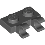 Plate Special 1 x 2 with Clips Horizontal [Open O Clips] (60470b)
