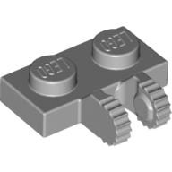 Hinge Plate 1 x 2 Locking with 2 Fingers on Side, 9 Teeth (60471)