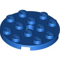 Plate Round 4 x 4 with Pin Hole (60474)