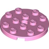 Plate Round 4 x 4 with Pin Hole (60474)
