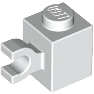 Brick Special 1 x 1 with Clip Horizontal (60476)