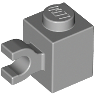 Brick Special 1 x 1 with Clip Horizontal (60476)